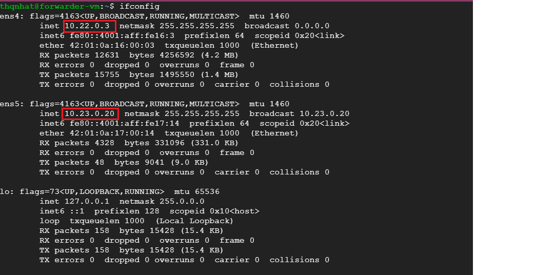 IP Forwarding