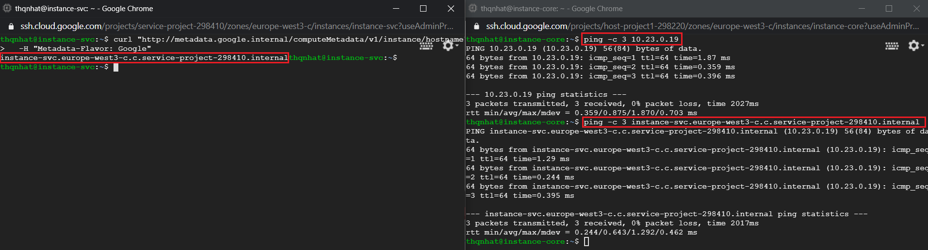 Internal DNS