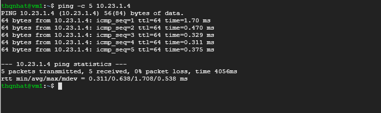 test connectivity between two shared vpc with peering