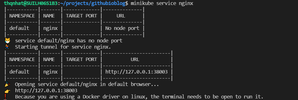 create pod on minikube